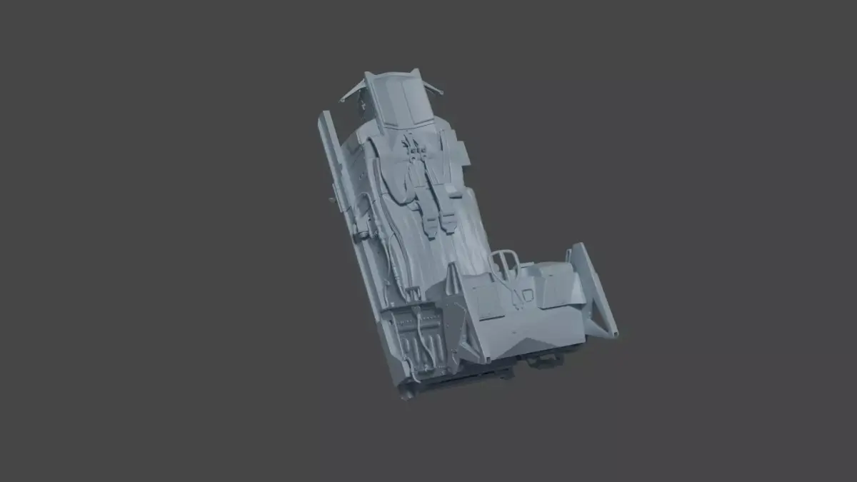 F-16 ACES-II Ejection Seat for 3d Printing 3D print model