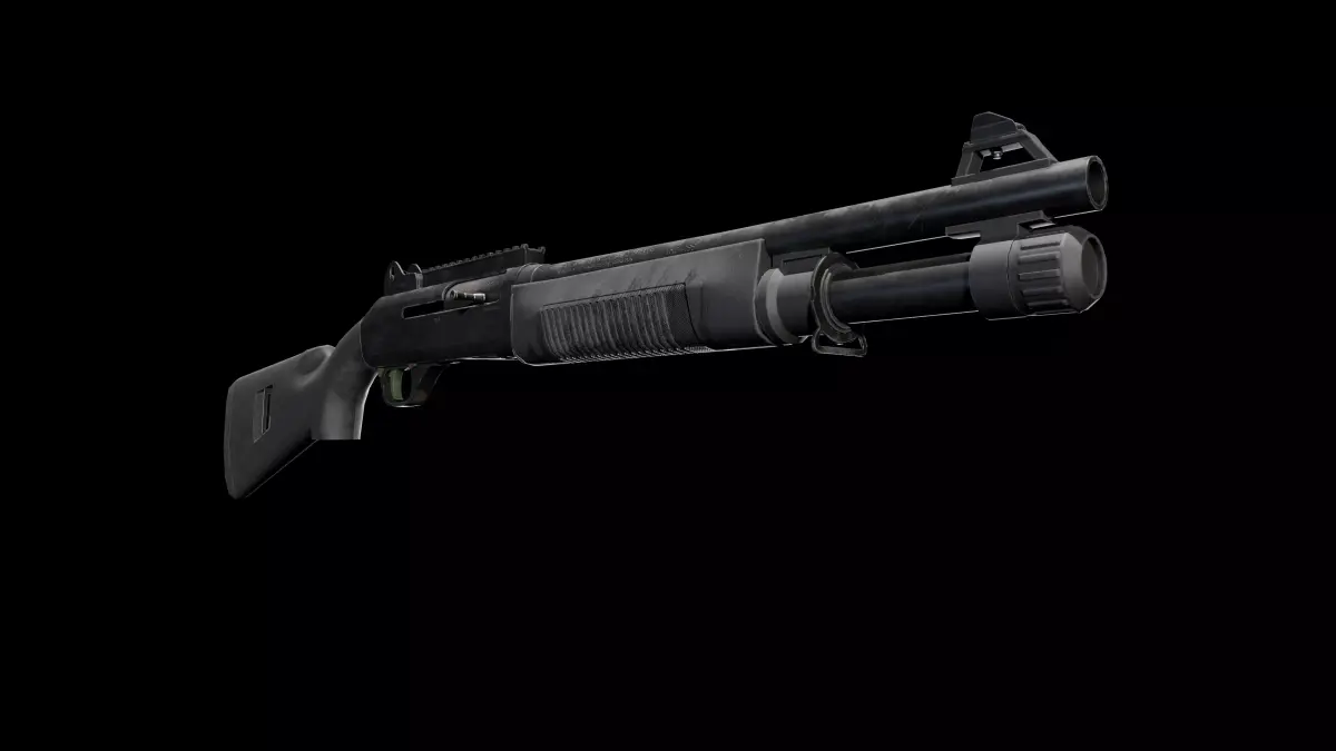 Benelli M4 Tactical Shotgun 3D model