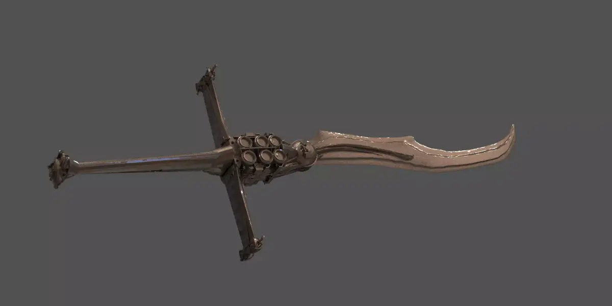 Sci-Fi Jet Sword 3D 3D model