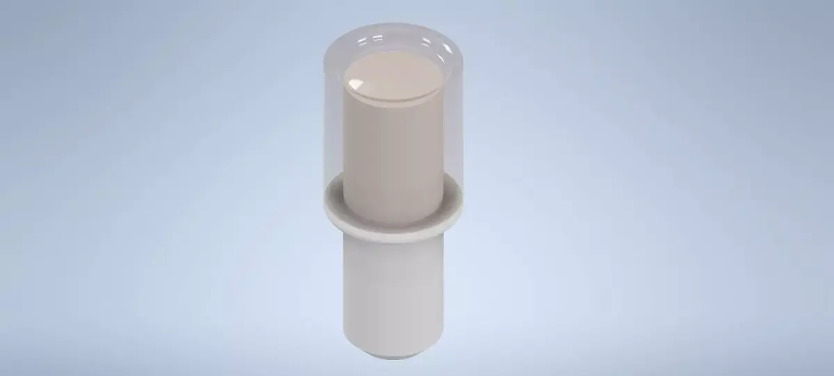IKEA Glass Shelf Pins 101577 3D model