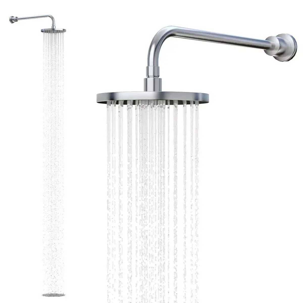 Wall Mounted Shower Head 3D model