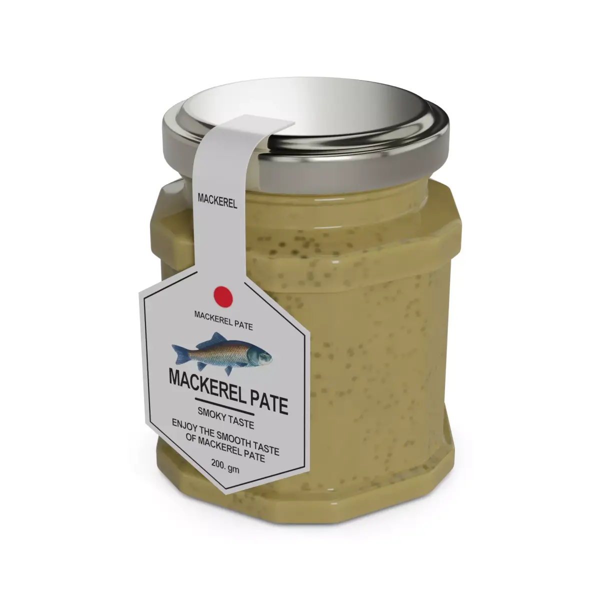 Fish spreads and pates Mackerel Pate 3D model