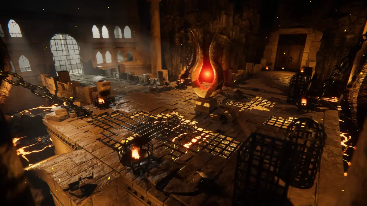Deadly Dungeon - Infernal Low-poly 3D model