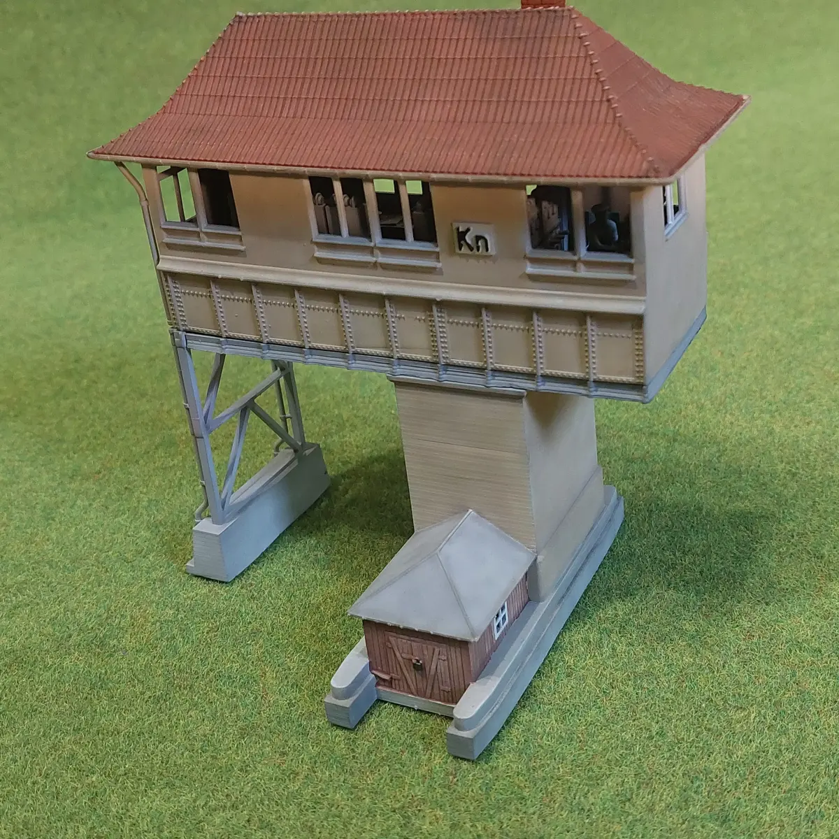 German signal box Kreuztal 1-87 resin 3D print model
