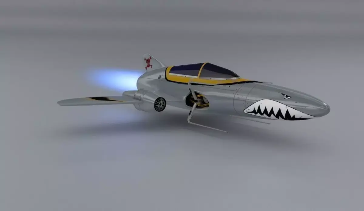 Shark Rider  3D model