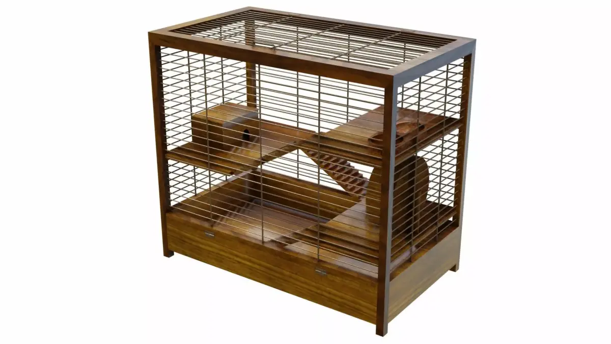 Hamster cage 3D model