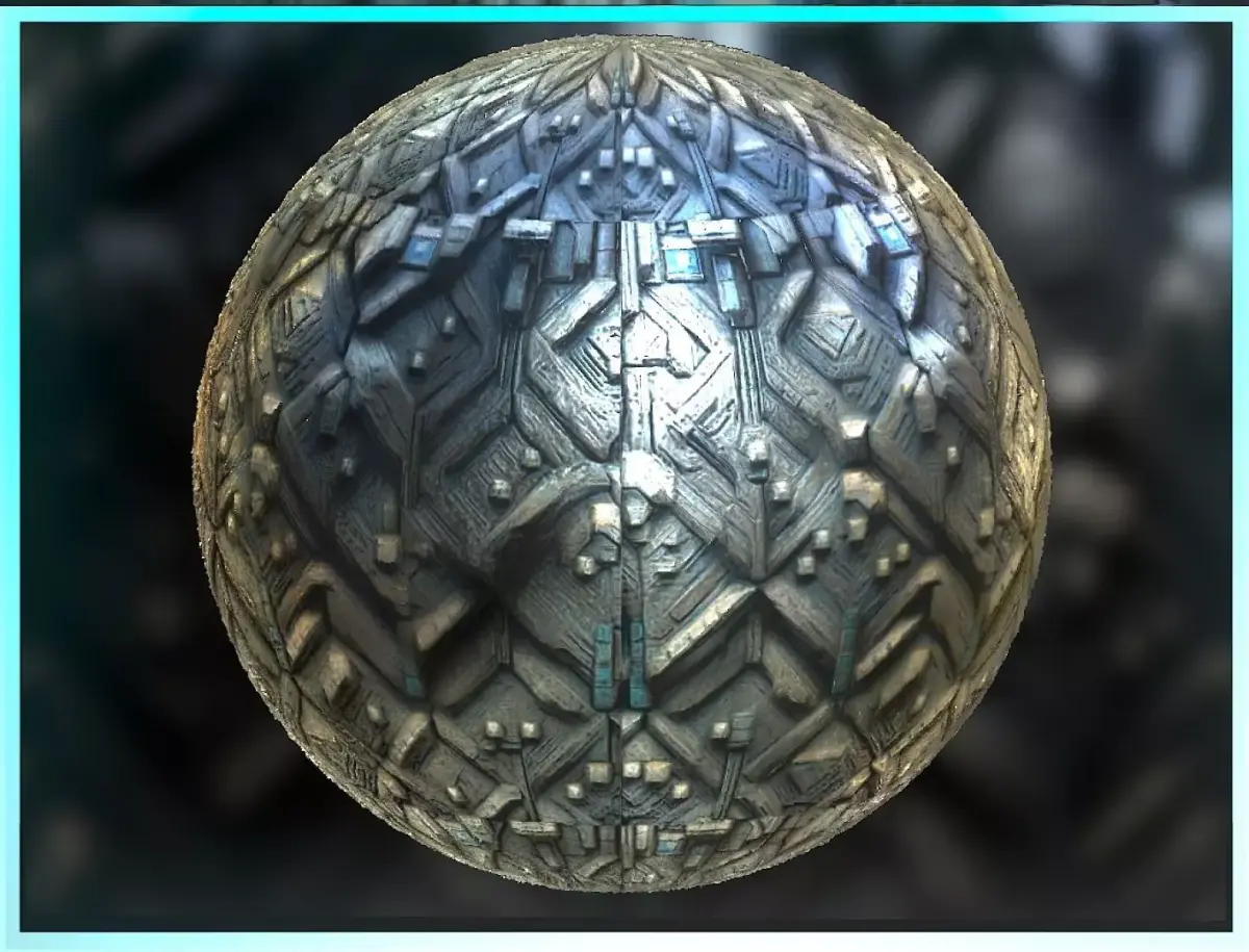 PBR Sci-Fi Seamless Realistic Material SBSAR 4k Texture 03 Texture