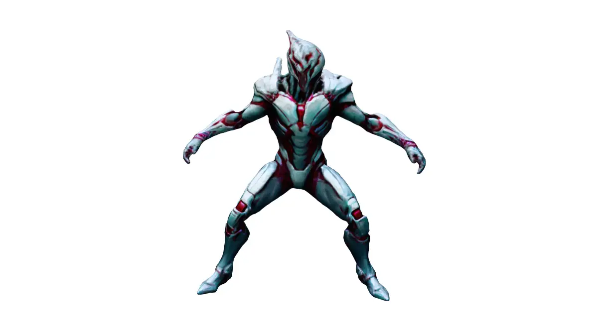 Cyber Sentinel - Futuristic Warrior 3D model 3D model