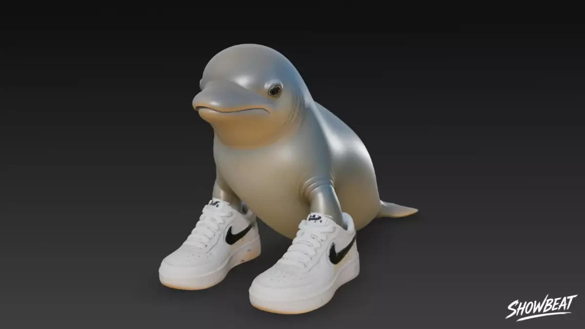 Belugelo Beluga - Italian BrainRot Low-poly 3D model