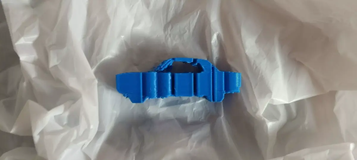 Mustang text Flip 3D print model