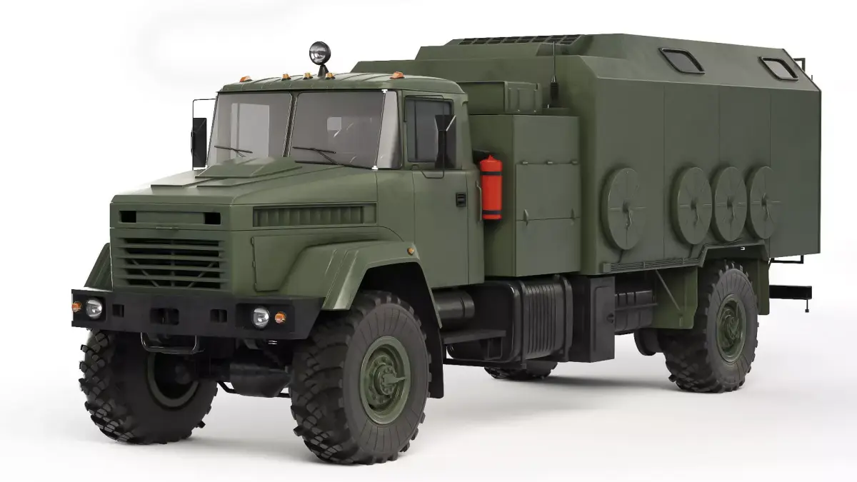 KrAZ 5233 1V26P-2 2018 3D model