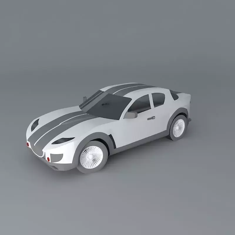 Japanese Sports car Free 3D model