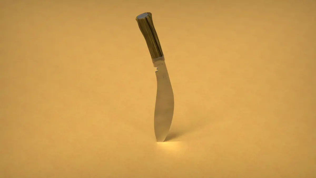 Kukri - Gorkha Knife 3D model