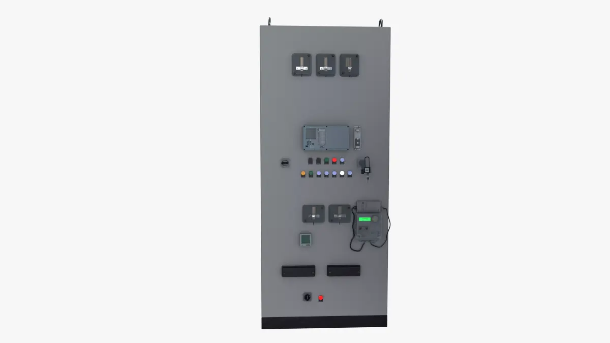 Control Panel 3D model 11