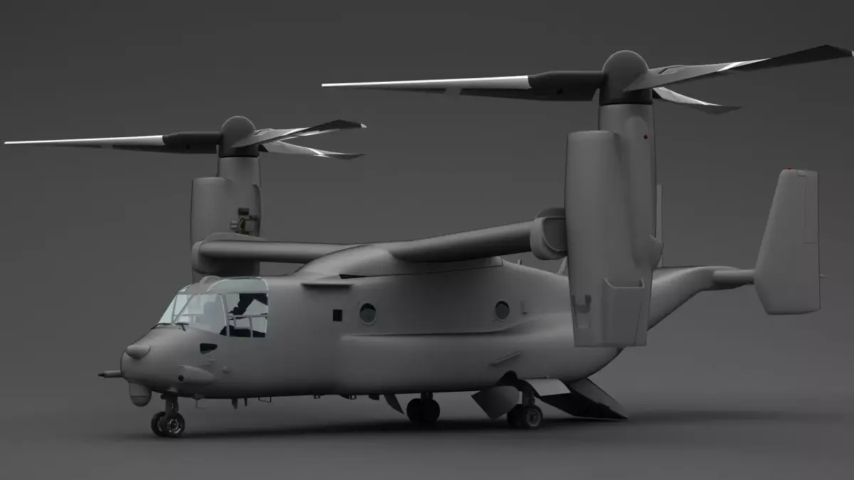 Boeing Osprey V-22 3D model