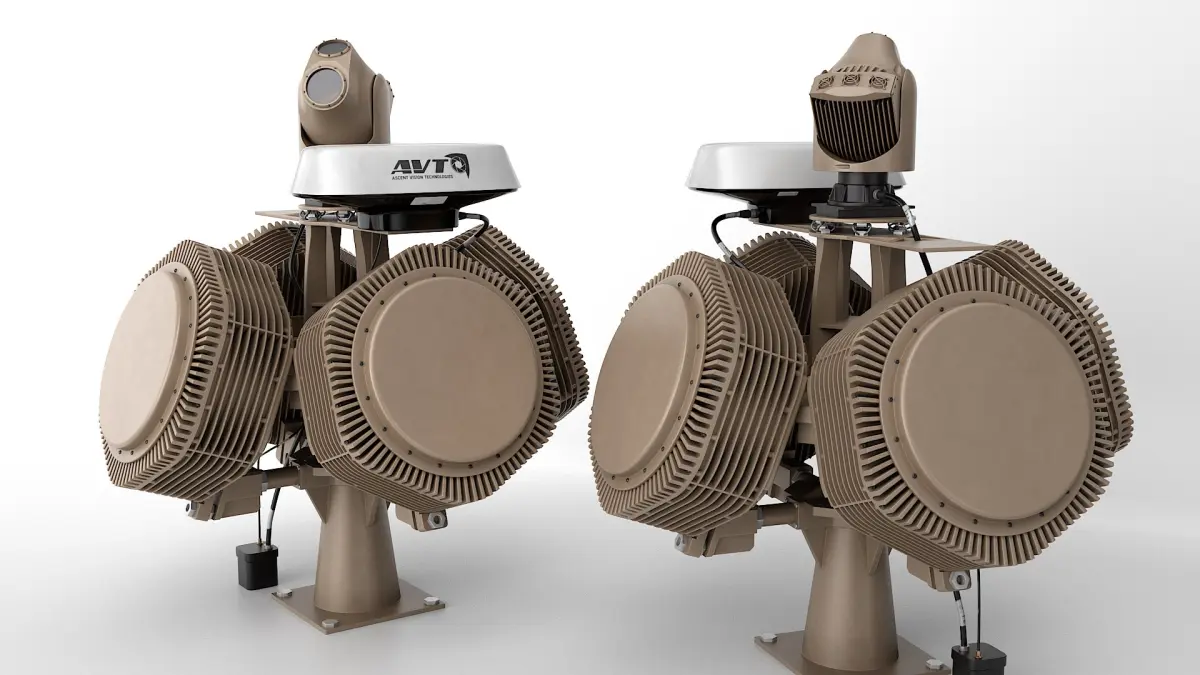 X-MADIS Anti Drone System - Air Defense - C-UAS System 3D model
