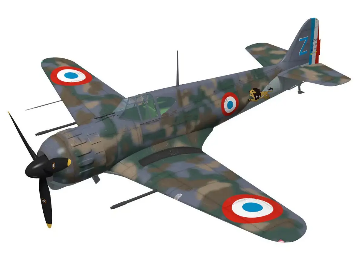 bloch MB152 3D model purchase
