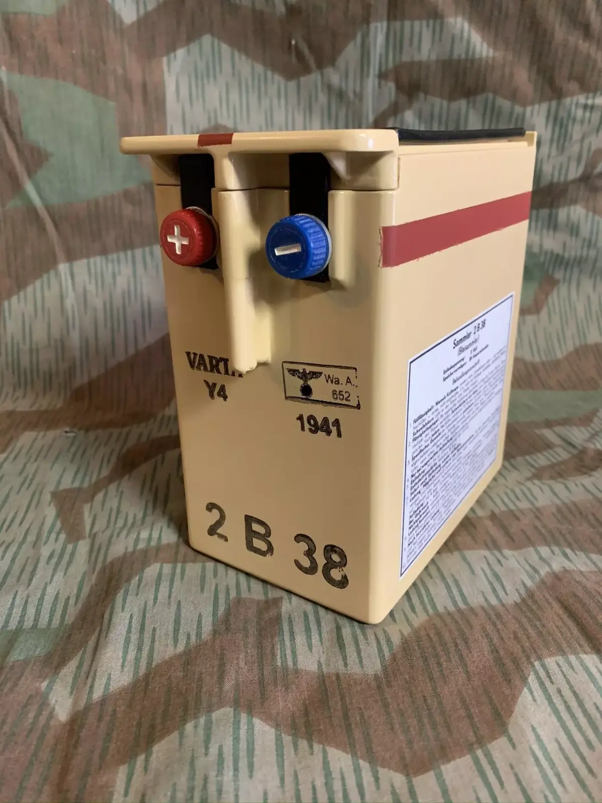 Replica of German battery Samler 2B38 3D print model