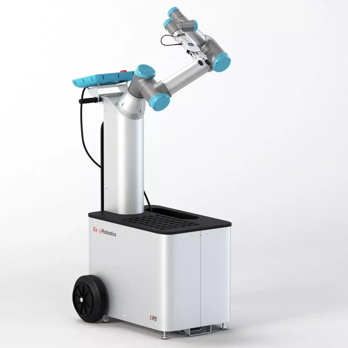 UR3 with ER5 Max Mobility And Flexibility Robot Cell 3D model