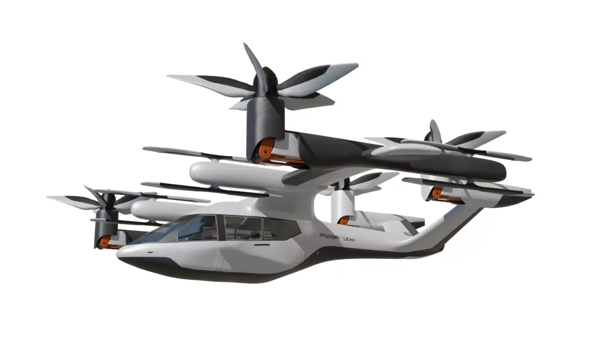 Drone Hyundai Uber 3D model