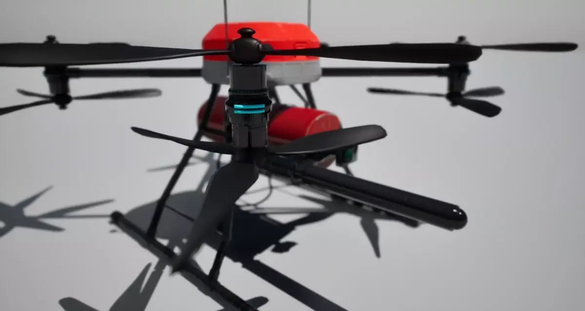 Fire Fighting Drone 3D model