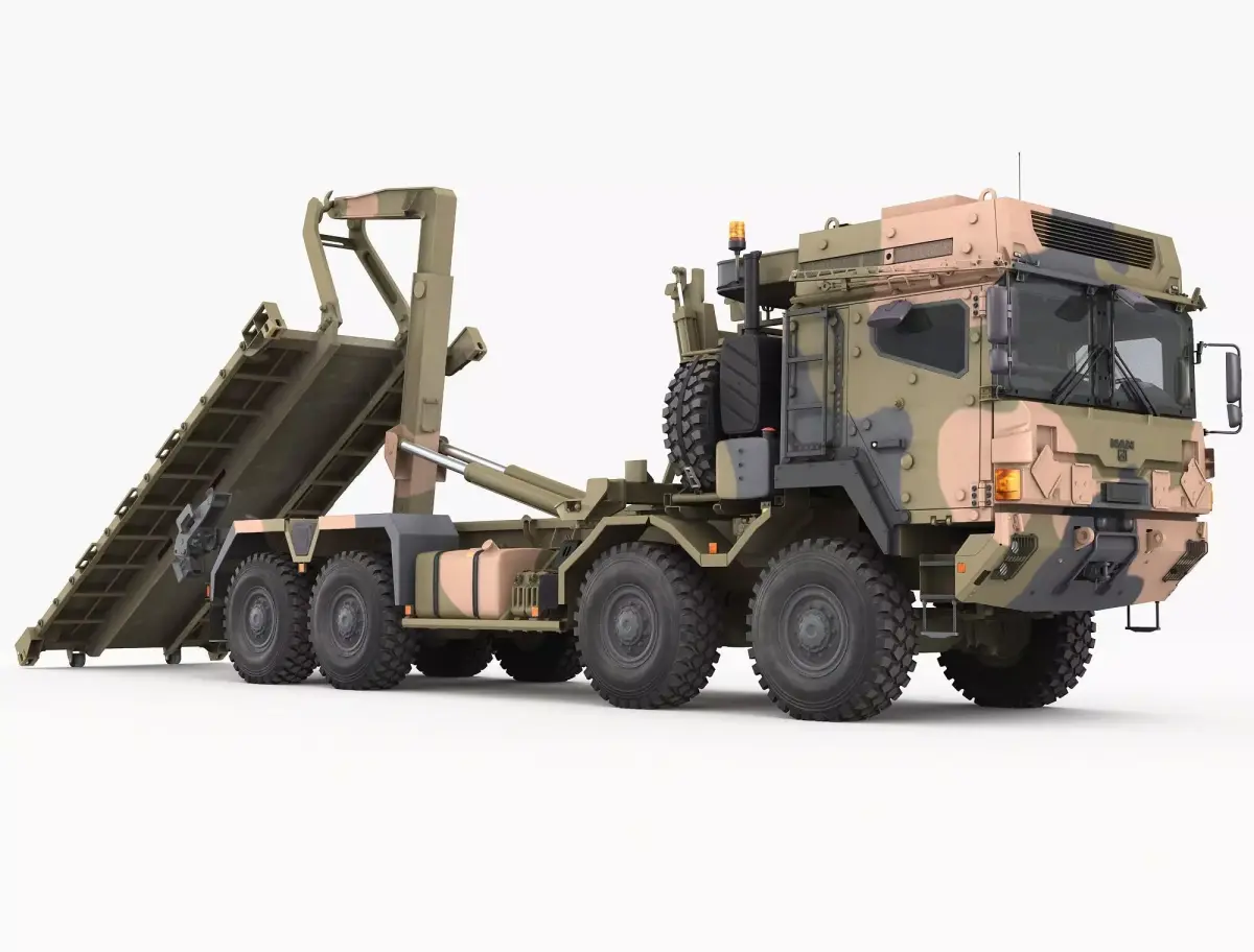 MAN HX77 Armor MULTILIFT 3D model