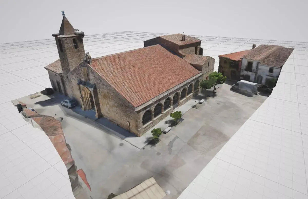 Iglesia de Santa Cruz de la Sierra 3D model