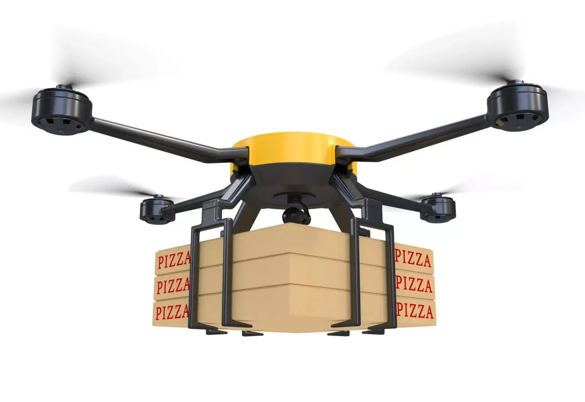 Pizza Delivery Drone  3D model