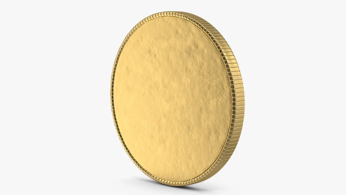 Gold Coin 3D model