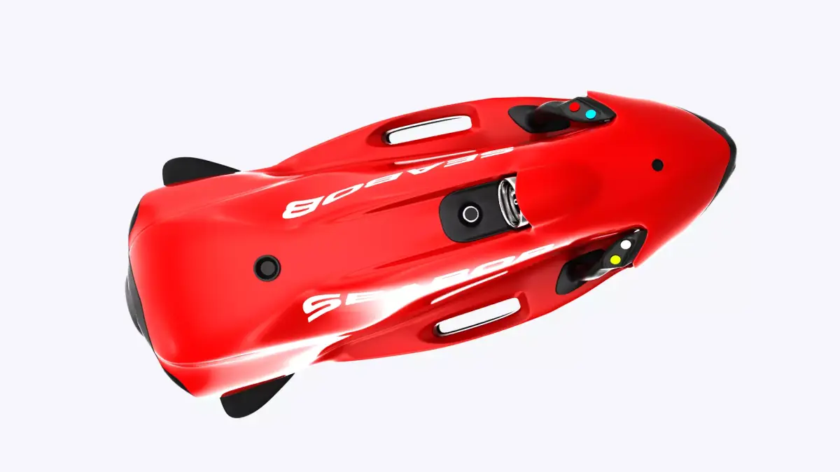 Underwater Seabob Low-poly 3D model