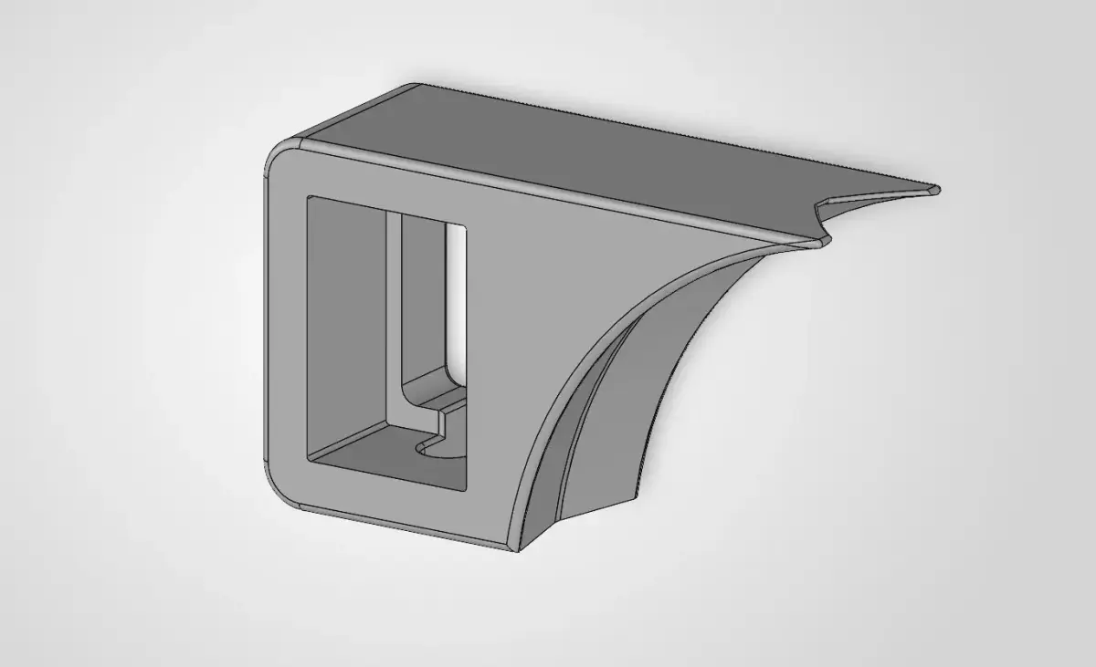 Ducati Scrambler Gear indicator Mount  3D model