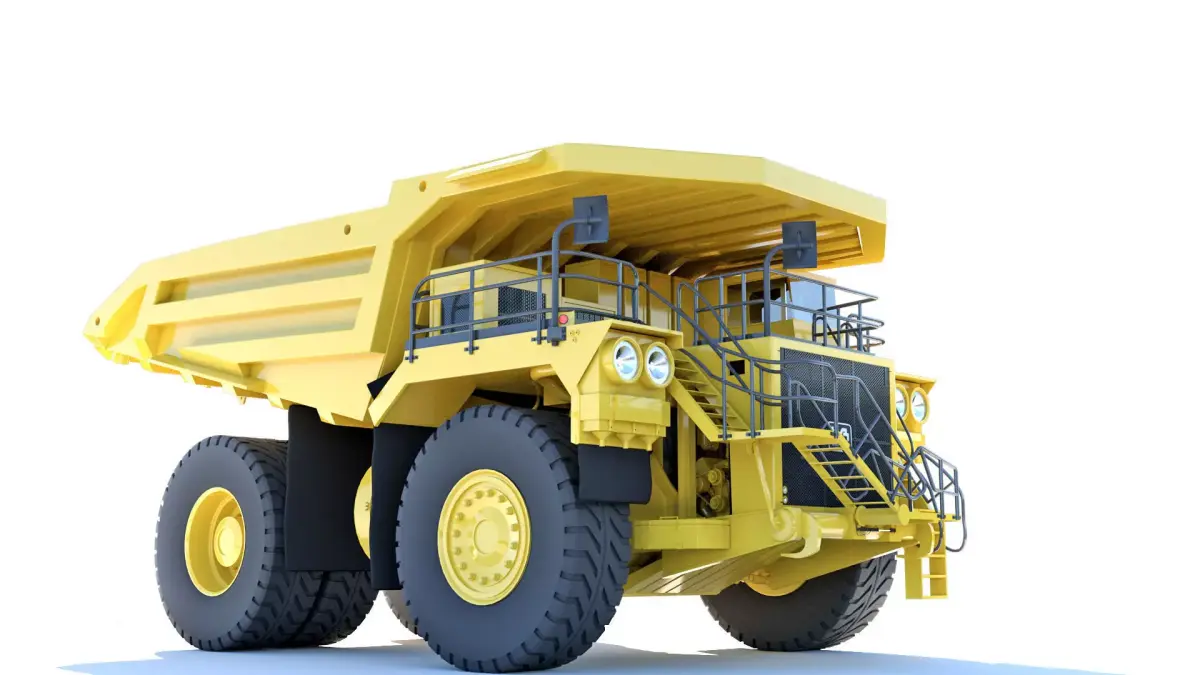 Mining Dump Truck 3D model 3D model