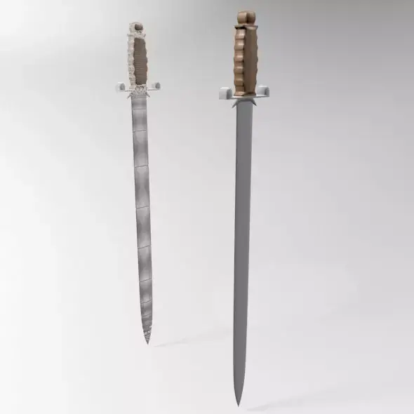 Sword 01 3D model purchase