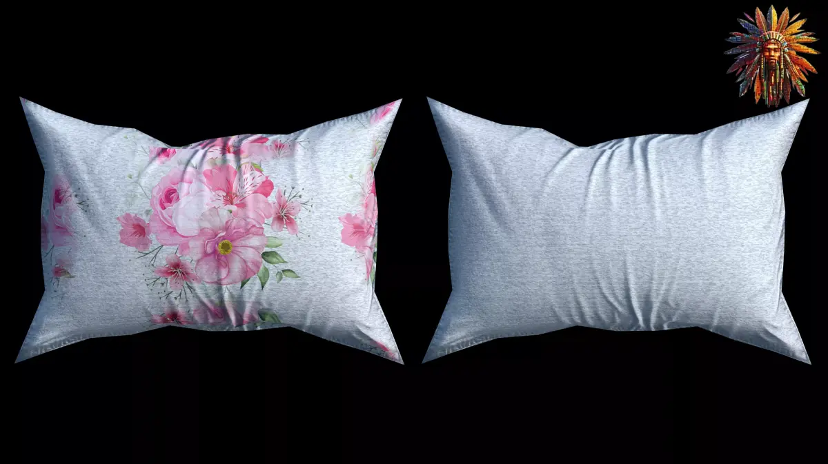 Low Poly Pillow Game Ready Free low-poly 3D model