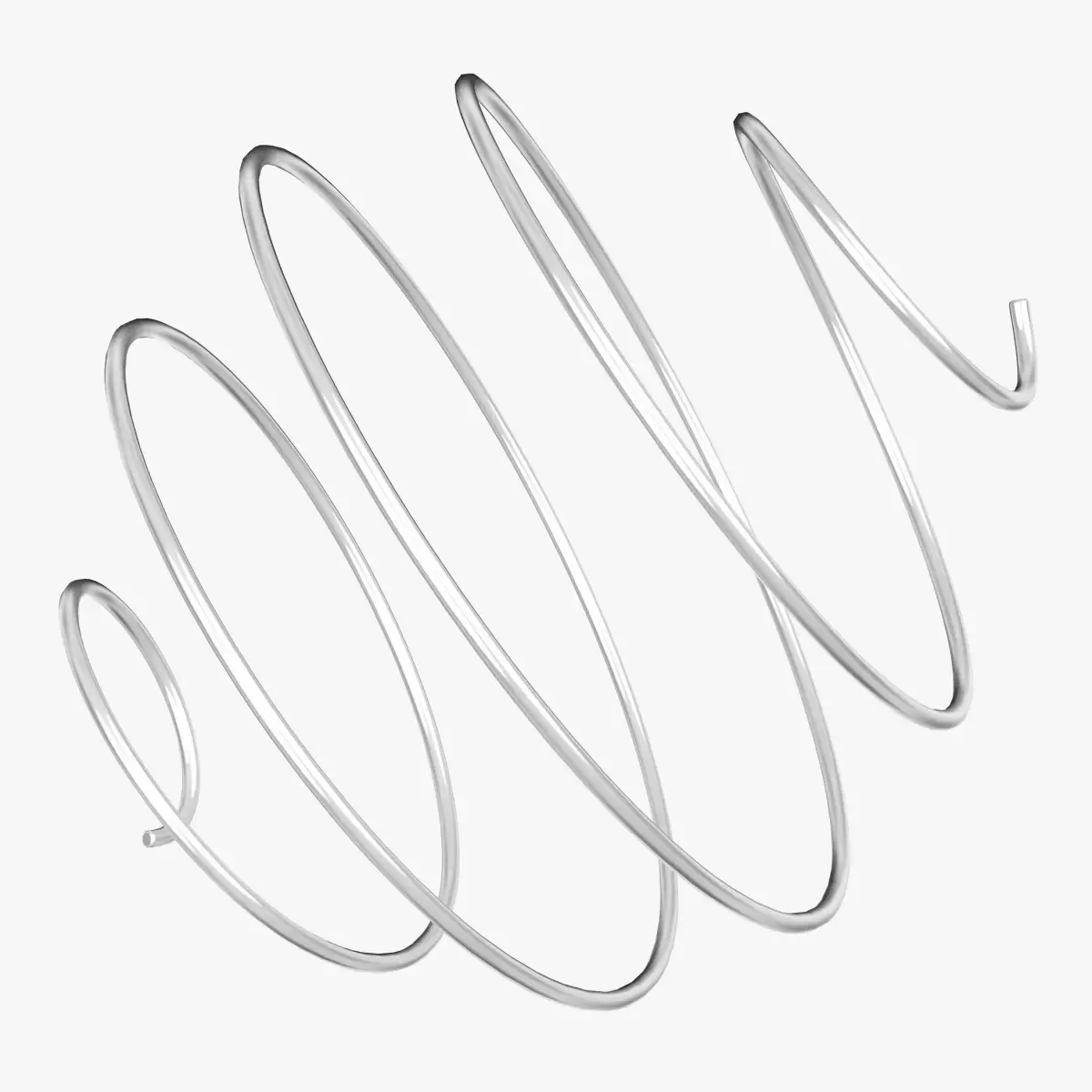 Metal Spiral for Shaker Cup 3D model
