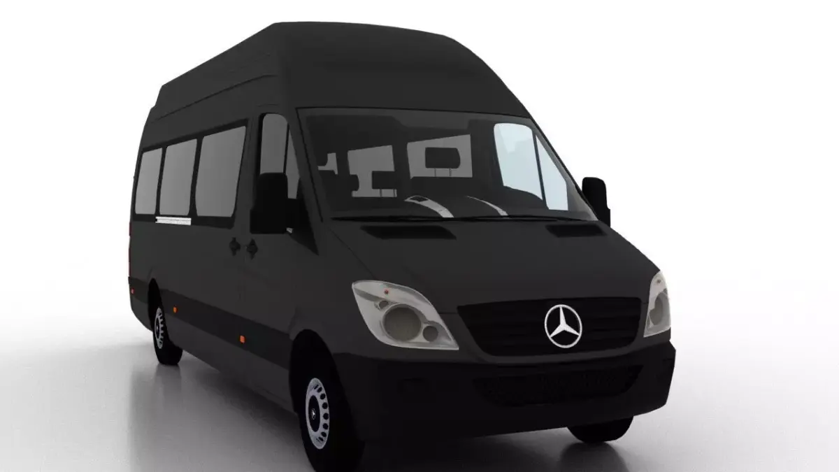 Mercedes Benz Sprinter L3H3 2009 Passenger EU 3D model