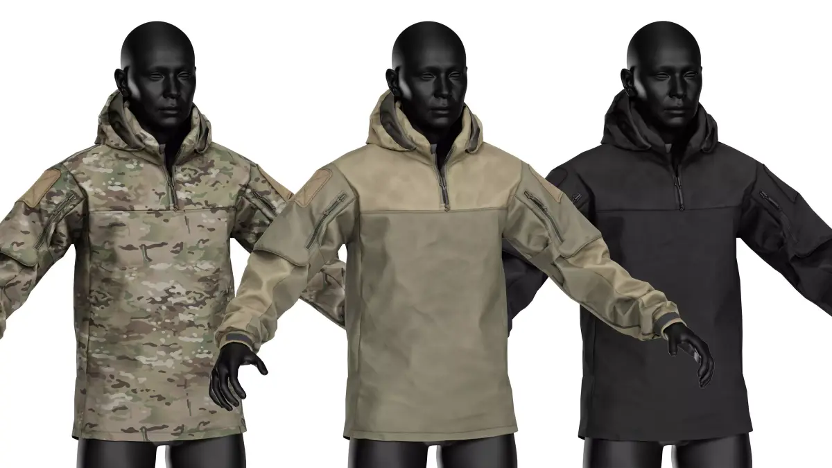ARCTERYX LEAF GRYPHON JACKET Low-poly 3D model