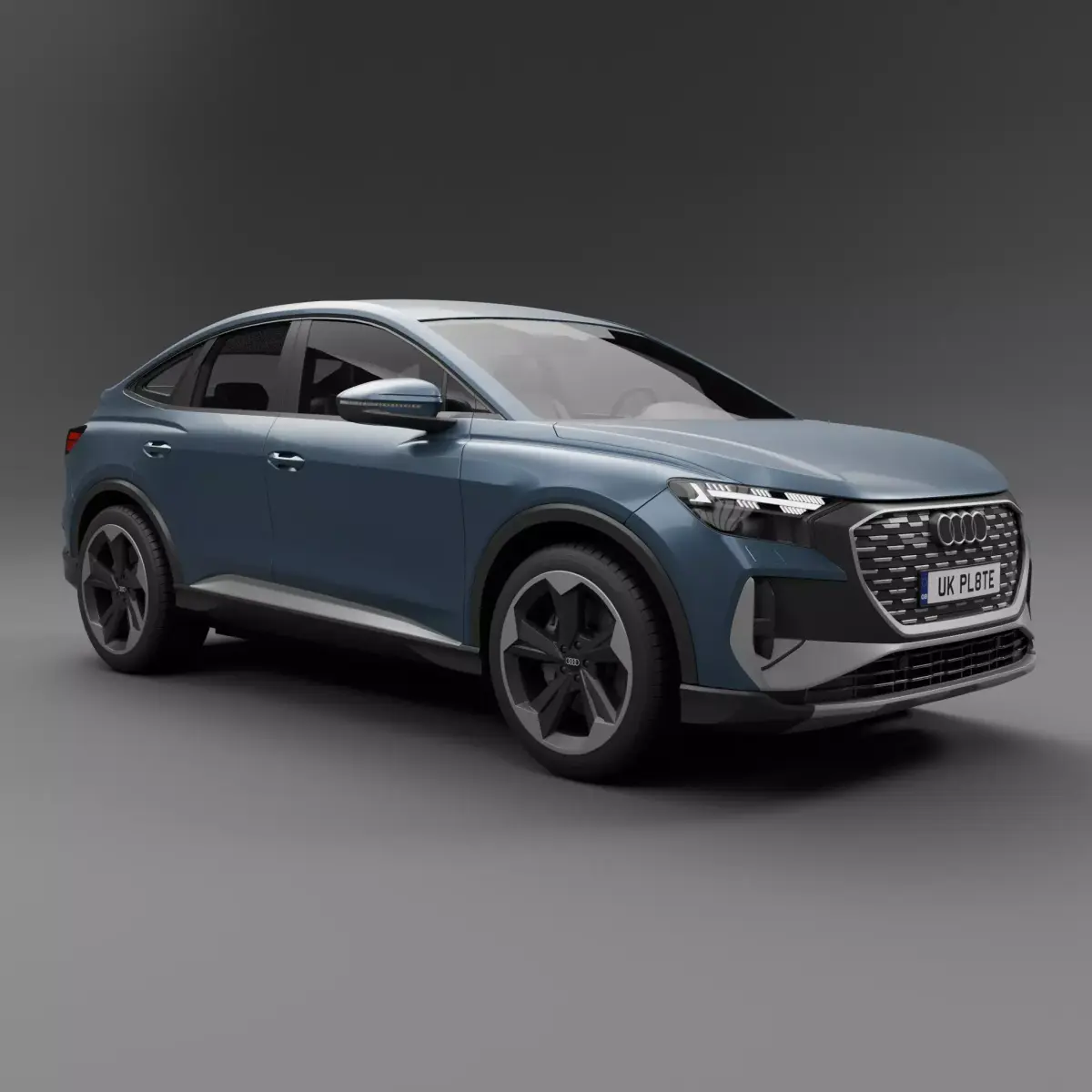 Audi Q4 Sportback E Tron Free 3D model