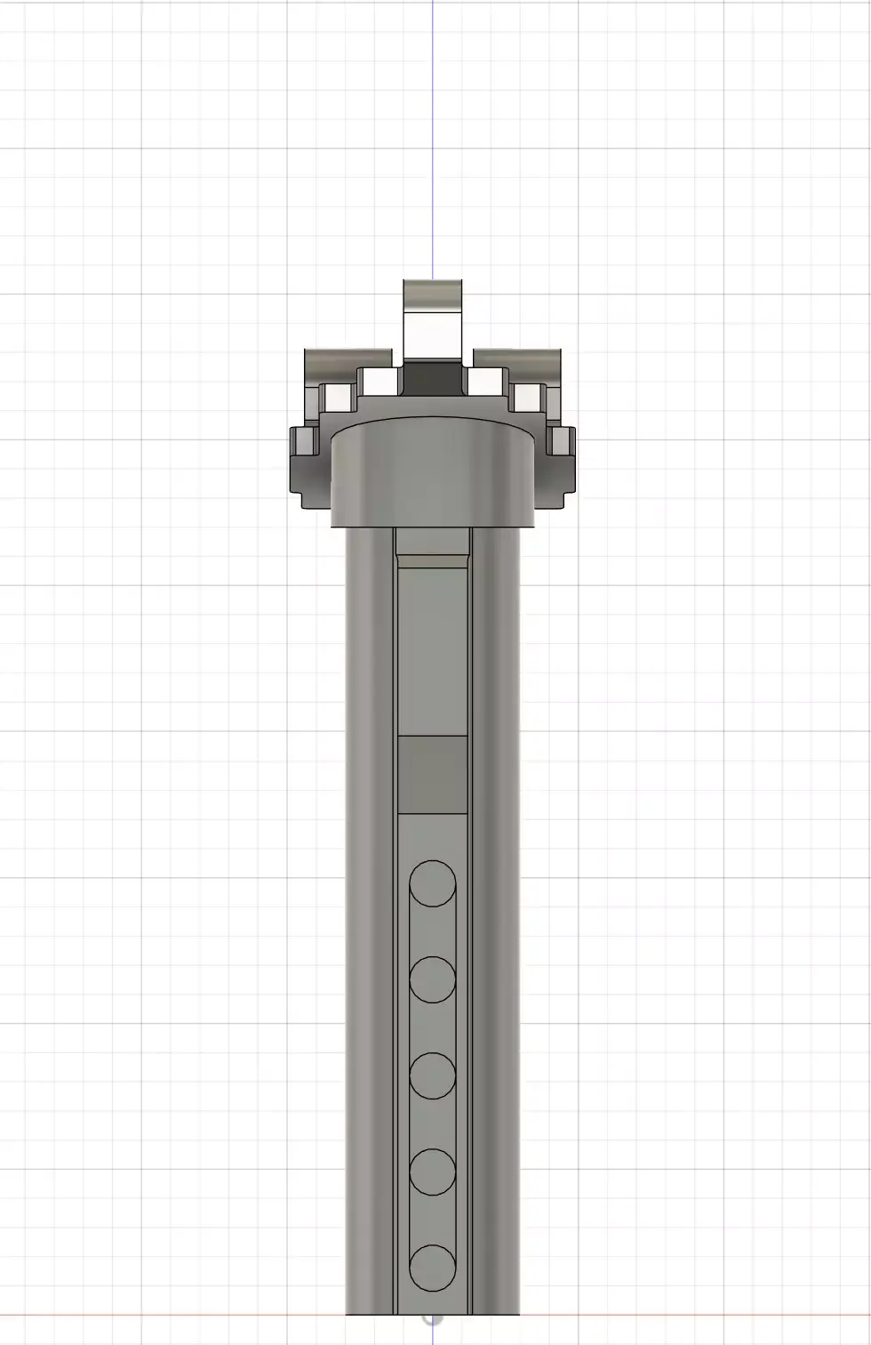 M249 Tube for M4 generic stock 3D print model