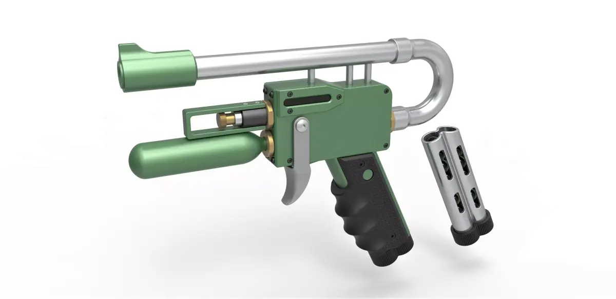 Gas Gun from the movie Green Hornet 2011 3D model