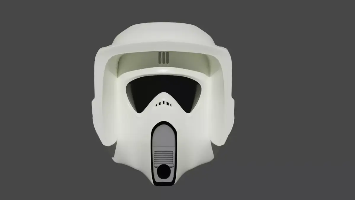 Scout Trooper Helmet 3D model