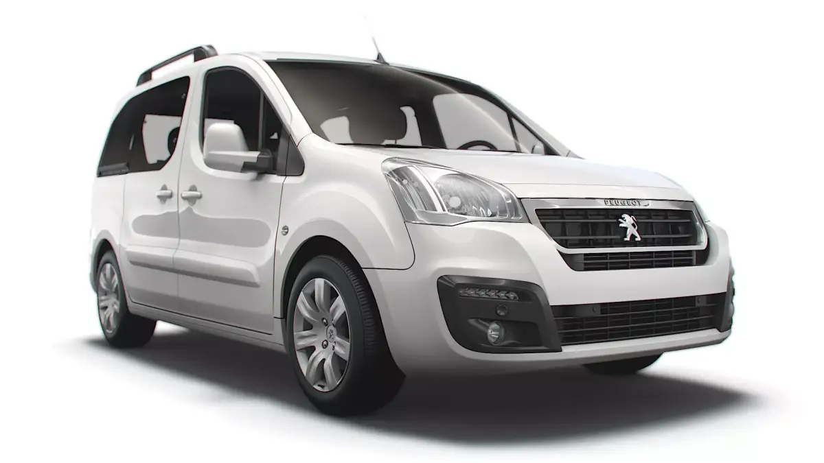 Peugeot Partner Tepee 2017 3D model