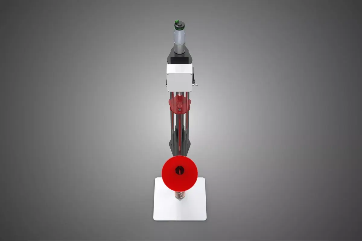 MINI VERTICAL AUGER HELICAL AUTO PRESS INJECTION MOLDING PLASTIC 3D model