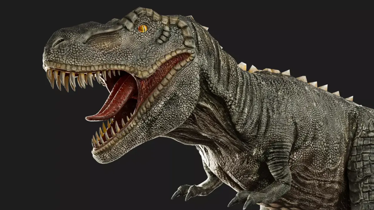 Tyrannosaurus Rex 3D Model - Realistic and Versatile Low-poly 3D model