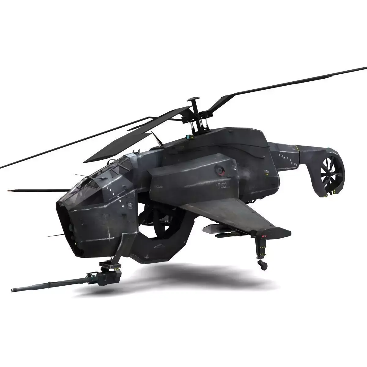 Combine Helicopter - Hunter-Chopper 3D model