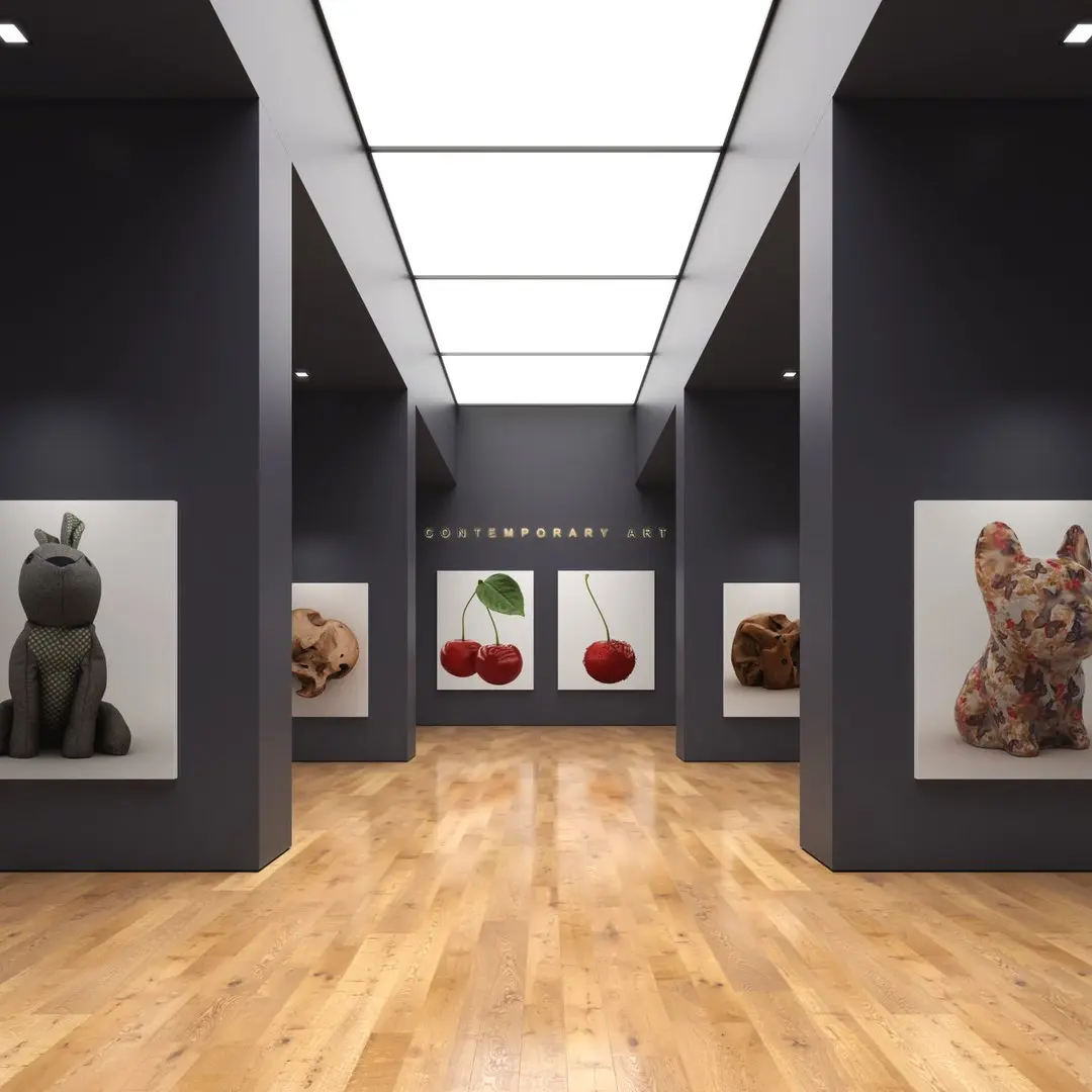 Art Gallery 012 3D model purchase