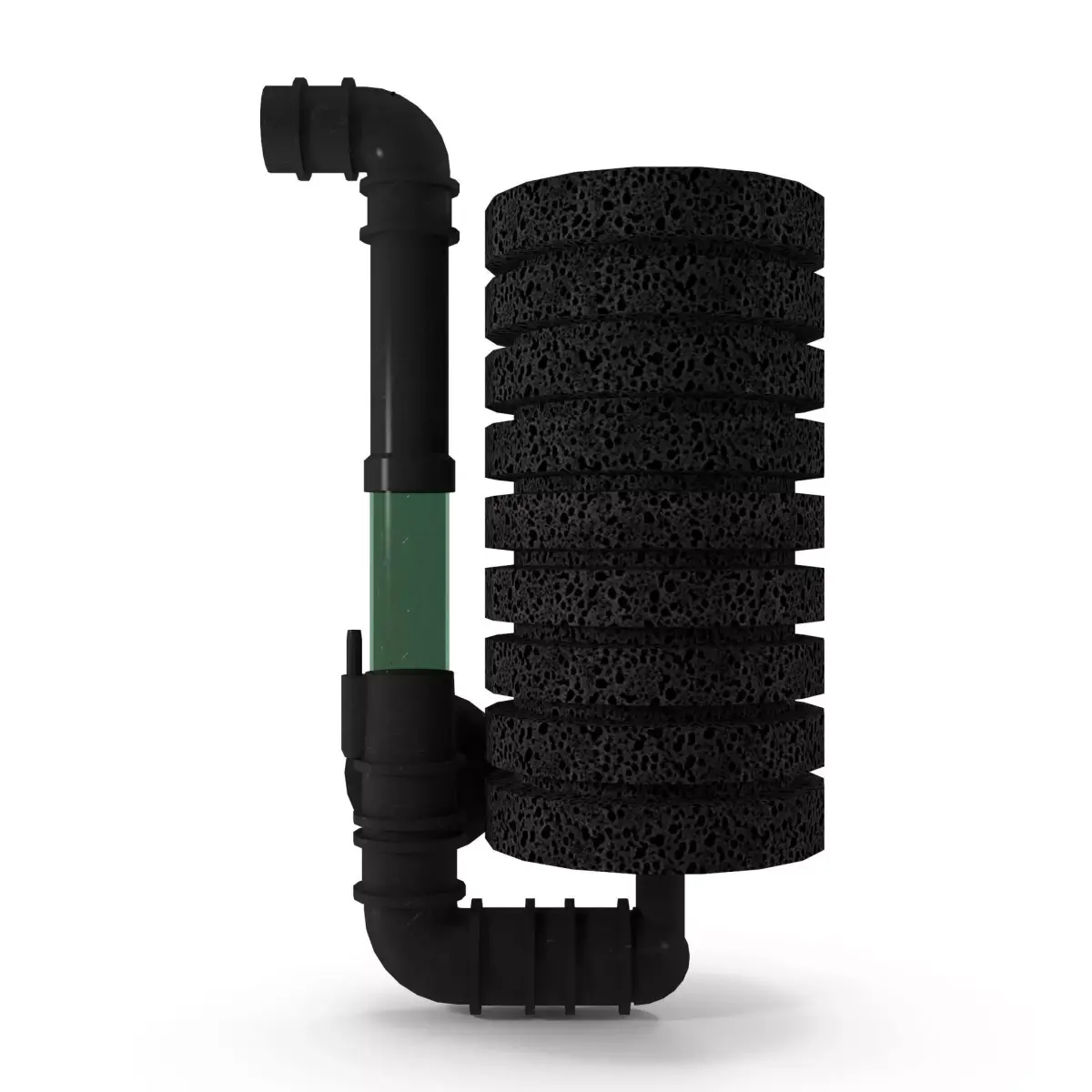 Airlift filter V2 3D model