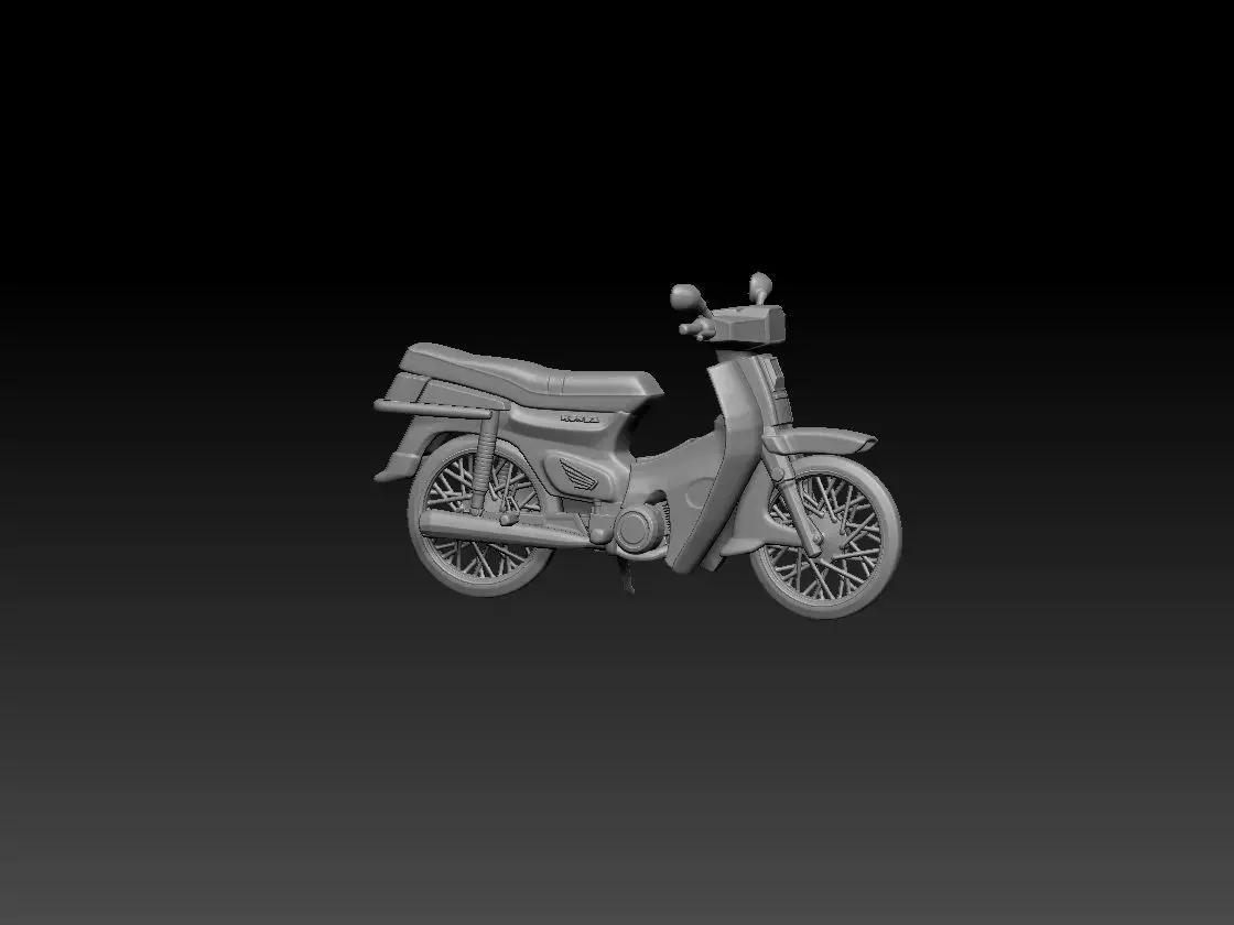 honda astrea 80 3D print model