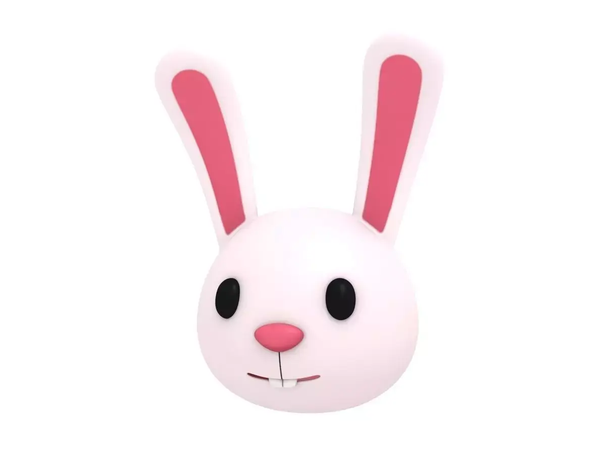 Rabbit Head 3D model