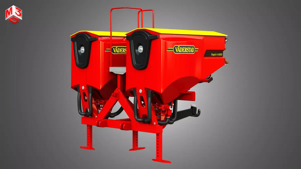 Vaederstad Pakti equipment  3D model